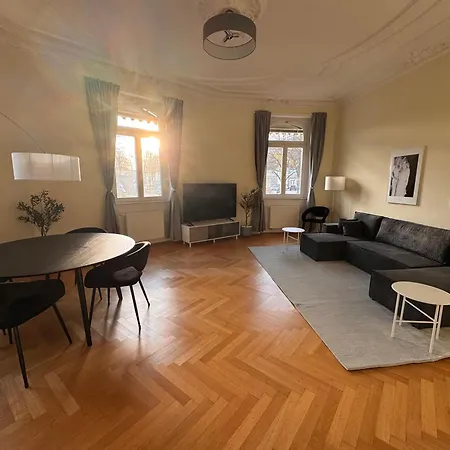 Modernes Hochparterre Im Waldstrassenviertel Apartment Leipzig